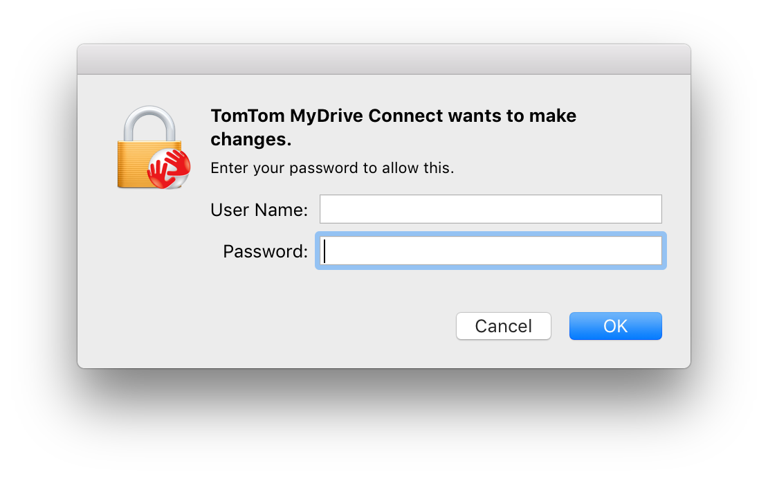 login to tomtom mydrive connect